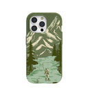 Forest Floor Morning Fishing iPhone 15 Pro Case