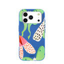 Electric Blue Mothopia iPhone 17 Pro Case