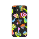 Black Mushroom Party iPhone 12/ iPhone 12 Pro Case