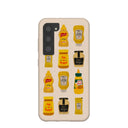 Seashell Mustard Fan Samsung Galaxy S23 Case