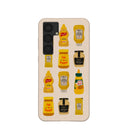 Seashell Mustard Fan Samsung Galaxy S25+(Plus) Case