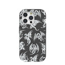 Black Mythical Dragons iPhone 15 Pro Case