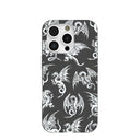 Black Mythical Dragons iPhone 16 Pro Case
