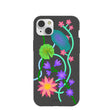 Black Neon Garden iPhone 14 Plus Case
