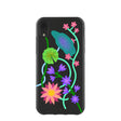 Black Neon Garden iPhone XR Case