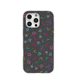 Black Neon Nostalgia iPhone 16 Pro Max Case
