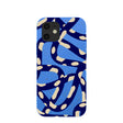 Electric Blue Noodles iPhone 12/ iPhone 12 Pro Case