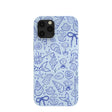 Powder Blue Ocean Charms iPhone 12 Pro Max Case
