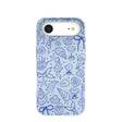 Powder Blue Ocean Charms iPhone Air Case