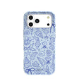 Powder Blue Ocean Charms iPhone 17 Pro Max Case