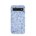 Powder Blue Ocean Charms Google Pixel 8a Case