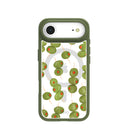 Clear Olive Hour iPhone Air Case With Forest Floor Ridge (MagSafe included)