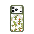 Clear Olive Hour iPhone 17 Pro Case With Forest Floor Ridge (MagSafe included)