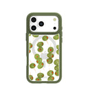 Clear Olive Hour iPhone 17 Pro Max Case With Forest Floor Ridge (MagSafe included)