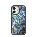 Clear Opal Tide iPhone 17 Case With Noir Ridge (MagSafe included)