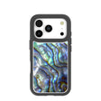 Clear Opal Tide iPhone 17 Pro Case With Noir Ridge (MagSafe included)
