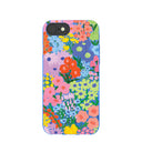 Electric Blue Painted Garden iPhone 6/6s/7/8/SE Case