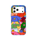 Electric Blue Pals iPhone 17 Pro Max Case