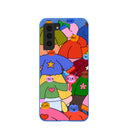 Electric Blue Pals Samsung Galaxy S21 Case