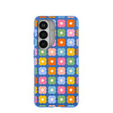 Electric Blue Petal Pop Samsung Galaxy S26 Case