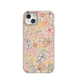 Seashell Petals Sketch iPhone 15 Plus Case