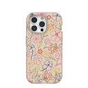 Seashell Petals Sketch iPhone 15 Pro Case
