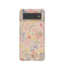 Seashell Petals Sketch Google Pixel 6 Case