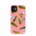 Bubblegum Pink Pickle Party iPhone 11 Case