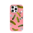 Bubblegum Pink Pickle Party iPhone 16 Pro Case