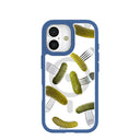 Clear Pickle Party iPhone 17 Case With True Blue Ridge (MagSafe included)
