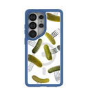 Clear Pickle Party Samsung Galaxy S26 Ultra Case With True Blue Ridge (Magnetic Charging included)