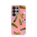 Bubblegum Pink Pickle Party Samsung Galaxy S26 Ultra Case