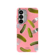 Bubblegum Pink Pickle Party Samsung Galaxy S26 Case