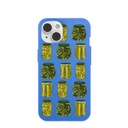 Electric Blue Pickling Pickles iPhone 14 Case