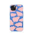 Electric Blue Piggies iPhone 13 Case