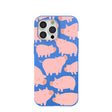 Electric Blue Piggies iPhone 15 Pro Max Case