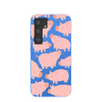 Electric Blue Piggies Samsung Galaxy S24 Case