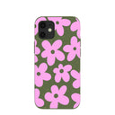 Forest Floor Pink Blooms iPhone 12 Mini Case