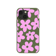 Forest Floor Pink Blooms iPhone 13 Mini Case
