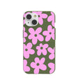 Forest Floor Pink Blooms iPhone 14 Case