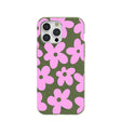 Forest Floor Pink Blooms iPhone 15 Pro Max Case