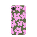 Forest Floor Pink Blooms iPhone XR Case