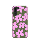 Forest Floor Pink Blooms Samsung Galaxy S21 Case