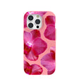 Bubblegum Pink Pink Orchids iPhone 15 Pro Case