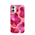 Bubblegum Pink Pink Orchids iPhone 16 Plus Case