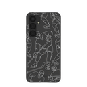 Black Play Sketch Samsung Galaxy S25+(Plus) Case