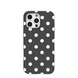 Black Polka Confetti iPhone 16 Pro Max Case