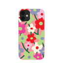 Bubblegum Pink Poppy Flora iPhone 11 Case