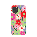 Bubblegum Pink Poppy Flora iPhone 12 Pro Max Case