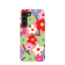 Bubblegum Pink Poppy Flora Samsung Galaxy S22 Case